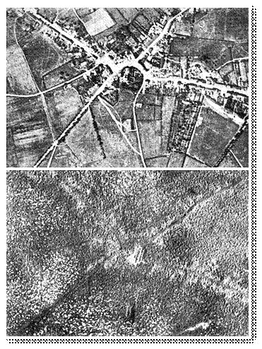 The 1st Battle of Passchendaele was fought on 12 October 1917. The Allies lost 13,000 troops in one day, for negligible territory gained. These aerial views show Passchendaele before and after the series of three battles. Leo died near here on 16 October.